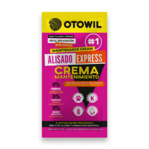 Alisado Express – Crema Mantenimiento | Sobre x50g | Caja x10u.