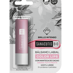 Sanacutis Balsamo Labial Bio Color Lips Tutti Frutti x 1 Un