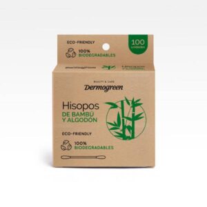 DERMOGREEN HISOPOS BIODEGRADABLES 100 UN