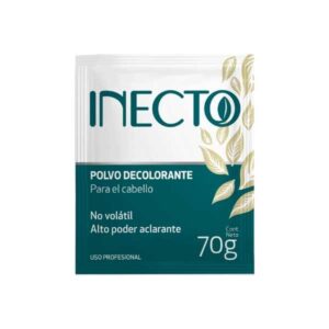 Inecto Sachetera Polvo Decolorante  x70g Caja x 10 Un