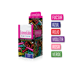 Funky Colors Verde Manzana ( Caja exhibidora 12 Un )