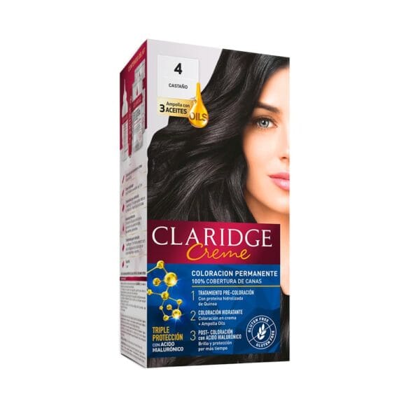 Claridge Tintura en Kit N° 4 - Castaño