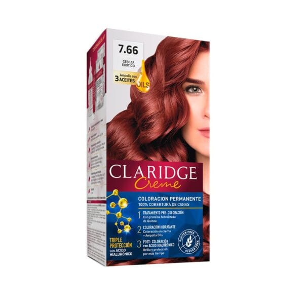 Claridge Tintura en Kit N° 7,66 - Cereza Exotico
