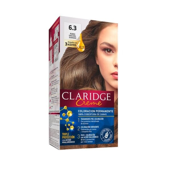 Claridge Tintura en Kit N° 6,3 - Rubio Oscuro Dorado