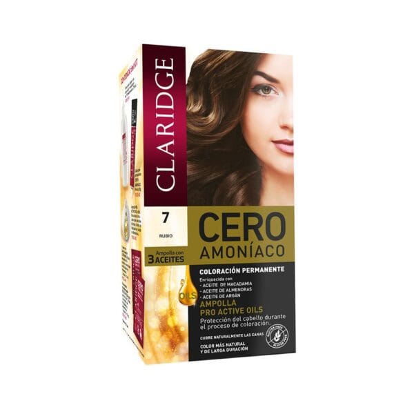 Cladidge Tintura SIN AMONIACO  en kit N° 7 - Rubio