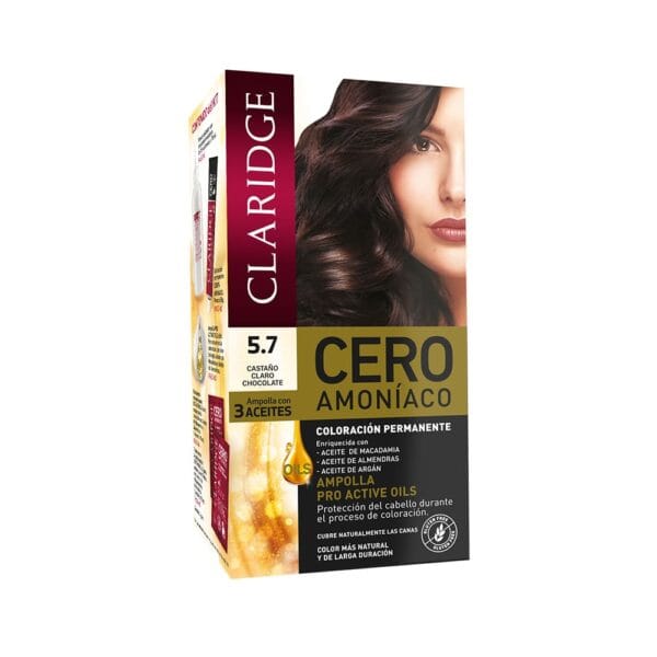 Cladidge Tintura SIN AMONIACO  en kit N° 5,7 - Chocolate