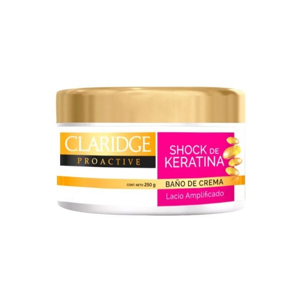 Claridge Baño de Crema Shock de Keratina 250 Grs