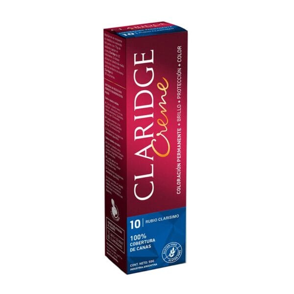 Claridge Tintura en Pomo N° 10 - Rubio Clarisimo