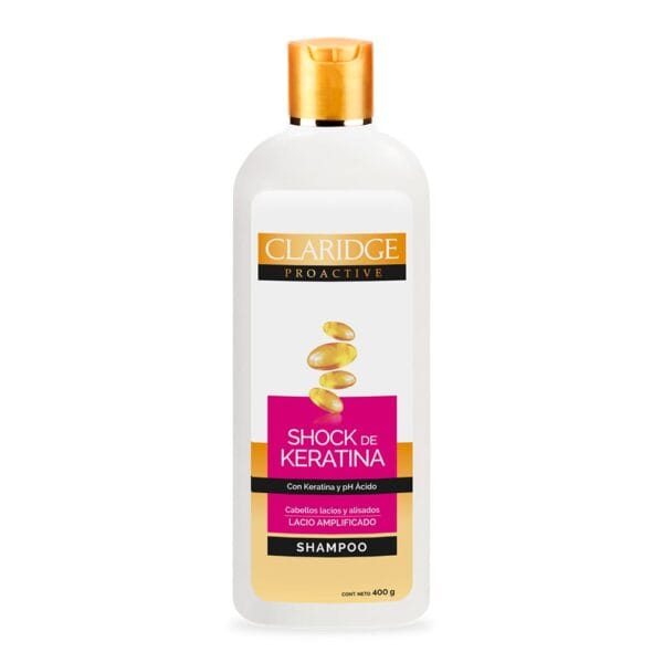 Claridge Shampoo  SHOCK DE KERATINA 400 ml