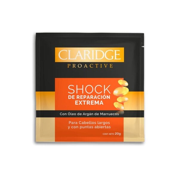 Claridge Monodosis Shock de Reparación Extrema Caja x 10 un