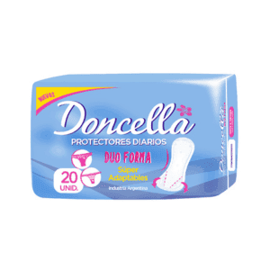 DONCELLA PROTECTOR DIARIO POCKET DUO FORMA S/DEO X 20 Unid.