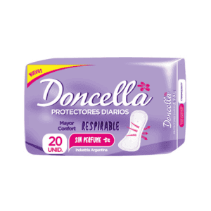 DONCELLA PROTECTOR DIARIO POCKET RESPIRABLE S/DEO X 20 Unid.