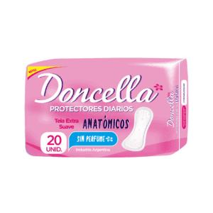 DONCELLA PROTECTOR DIARIO POCKET ANATOMICO S/DEO x 20 Unid.