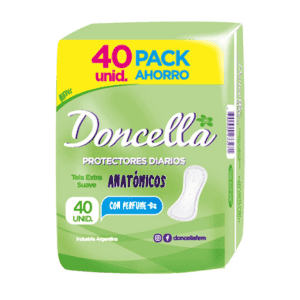 DONCELLA PROTECTOR DIARIO POCKET ANATOMICO C/DEO x 40 Unid.