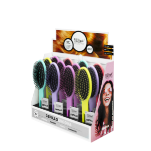 Eurostil 50165 Exhibidor 12 Cepillos Eliptico